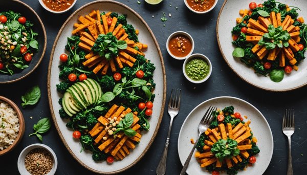 Comment créer des plats vegan qui ne sacrifient pas le goût ni l'appeal visuel?