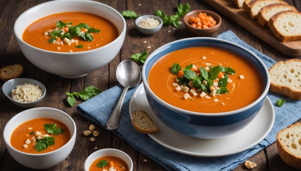 Quelles recettes de soupes intègrent des éléments sucrés pour un équilibre parfait ?