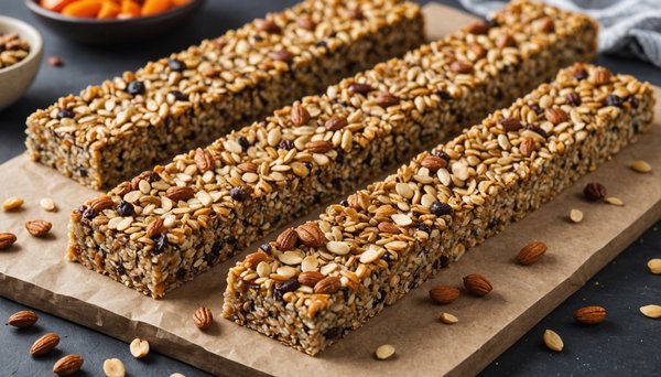 Comment créer des barres énergétiques sucrées-salées pour un snack sain ?